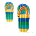 Flip chanclas inflables colchón inflable flotando plegado